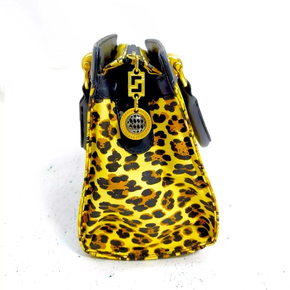 Gianni Versace Hand Bag  Yellow PVC💕💕 - Picture 3 of 9